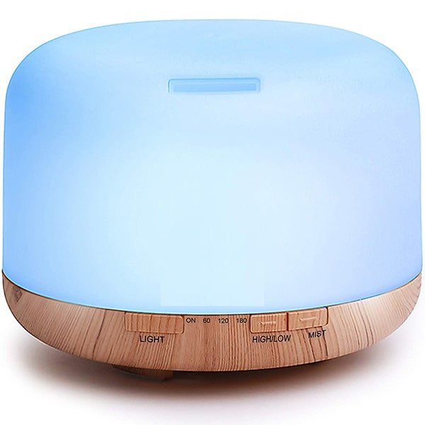 Color Changing Essential Oil Aromatherapy Diffuser With Remote - Mode & More