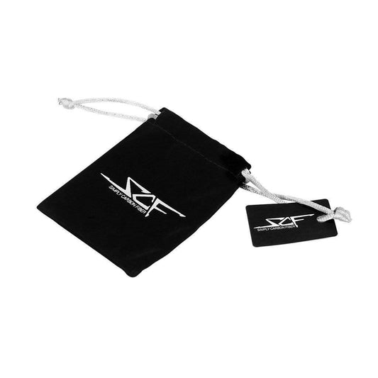Real Carbon Fiber Ring | Silver | Slate Series - Mode & More
