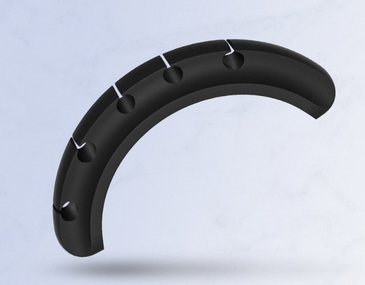 Silicone USB Cable Winder Desktop Cable Organizer Management Multipurpose Clips Cables Protector For Wired Headphones - Mode & More