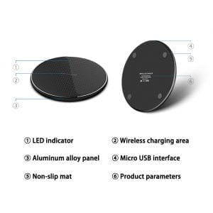 15W Fast Wireless Charger Pad - Mode & More