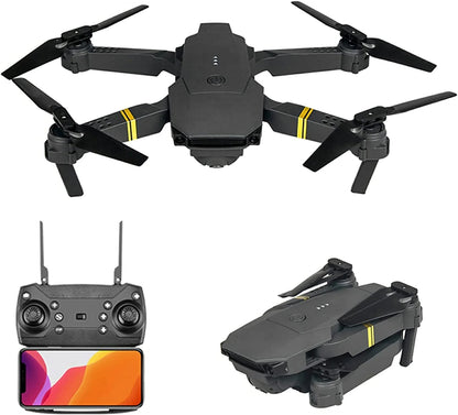 4K HD Dual Camera RC FPV WiFi Portable Wide Angle Foldable Quadcopter Drone - Mode & More