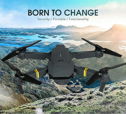 4K HD Dual Camera RC FPV WiFi Portable Wide Angle Foldable Quadcopter Drone - Mode & More