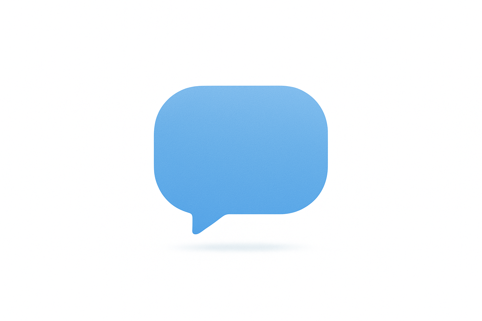 chat bubble icon