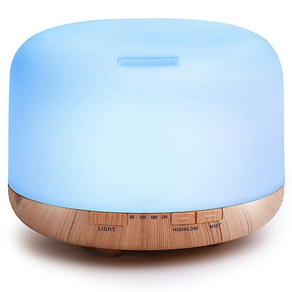 Color Changing Essential Oil Aromatherapy Diffuser With Remote - Mode & More