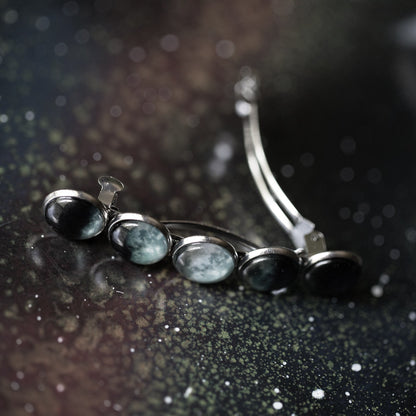 Moon Phase Hair Clip Barrette - Mode & More