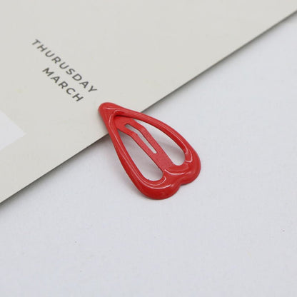 Oil Dripping Spray Paint Side Clip Bang Clip Love Children's Hair Accessories - Mode & More