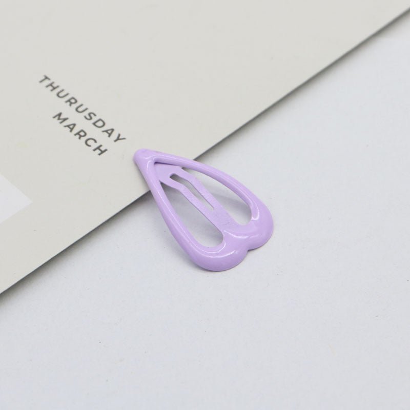 Oil Dripping Spray Paint Side Clip Bang Clip Love Children's Hair Accessories - Mode & More