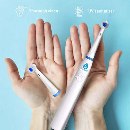 Pursonic Advanced Smile Care Bundle – LED Whitening Kit, Whitening Strips, & Electric Toothbrush - Mode & More